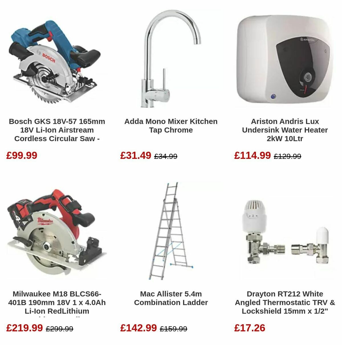 Screwfix Offers from 7 May