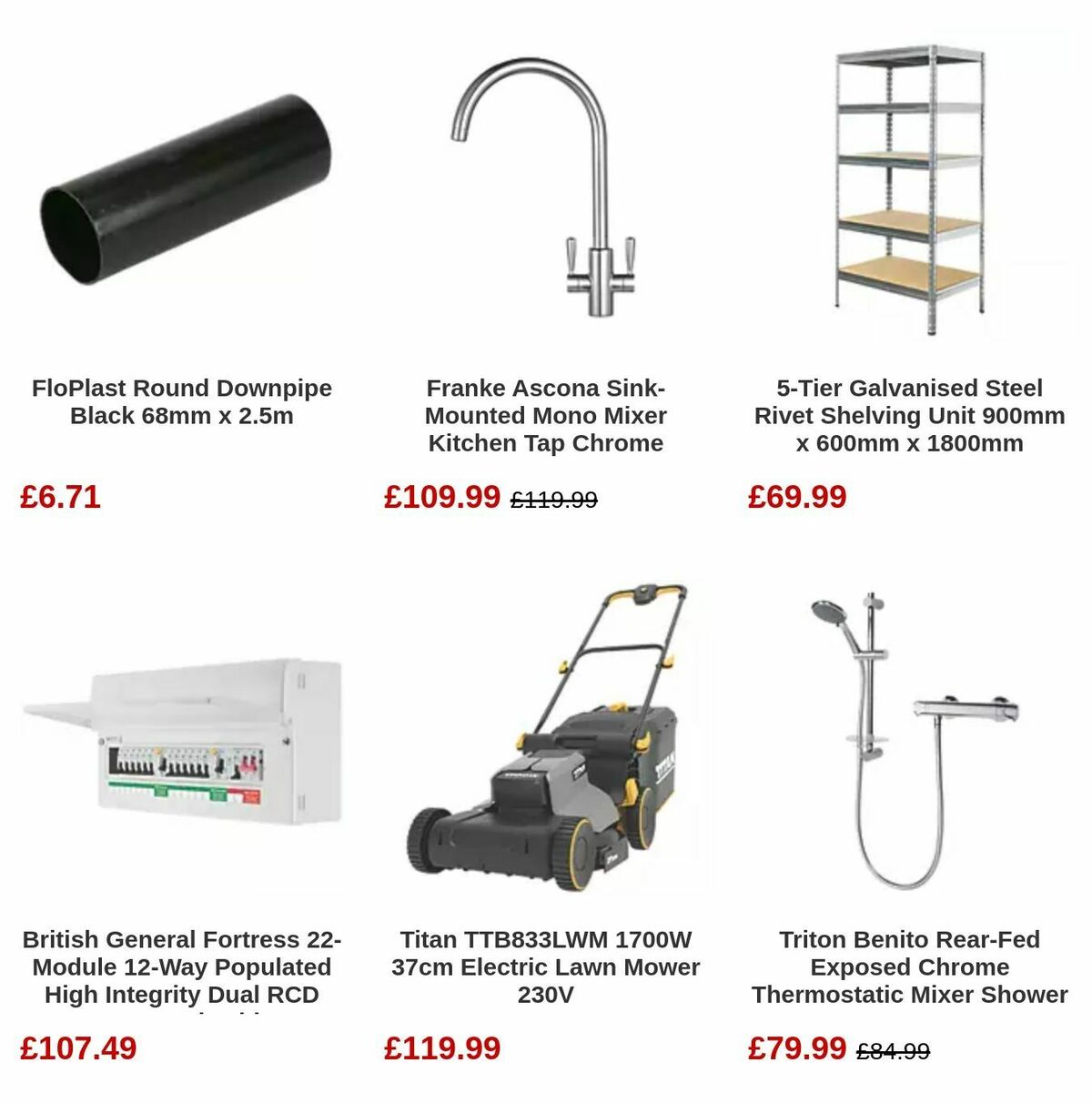 Screwfix Offers from 7 May