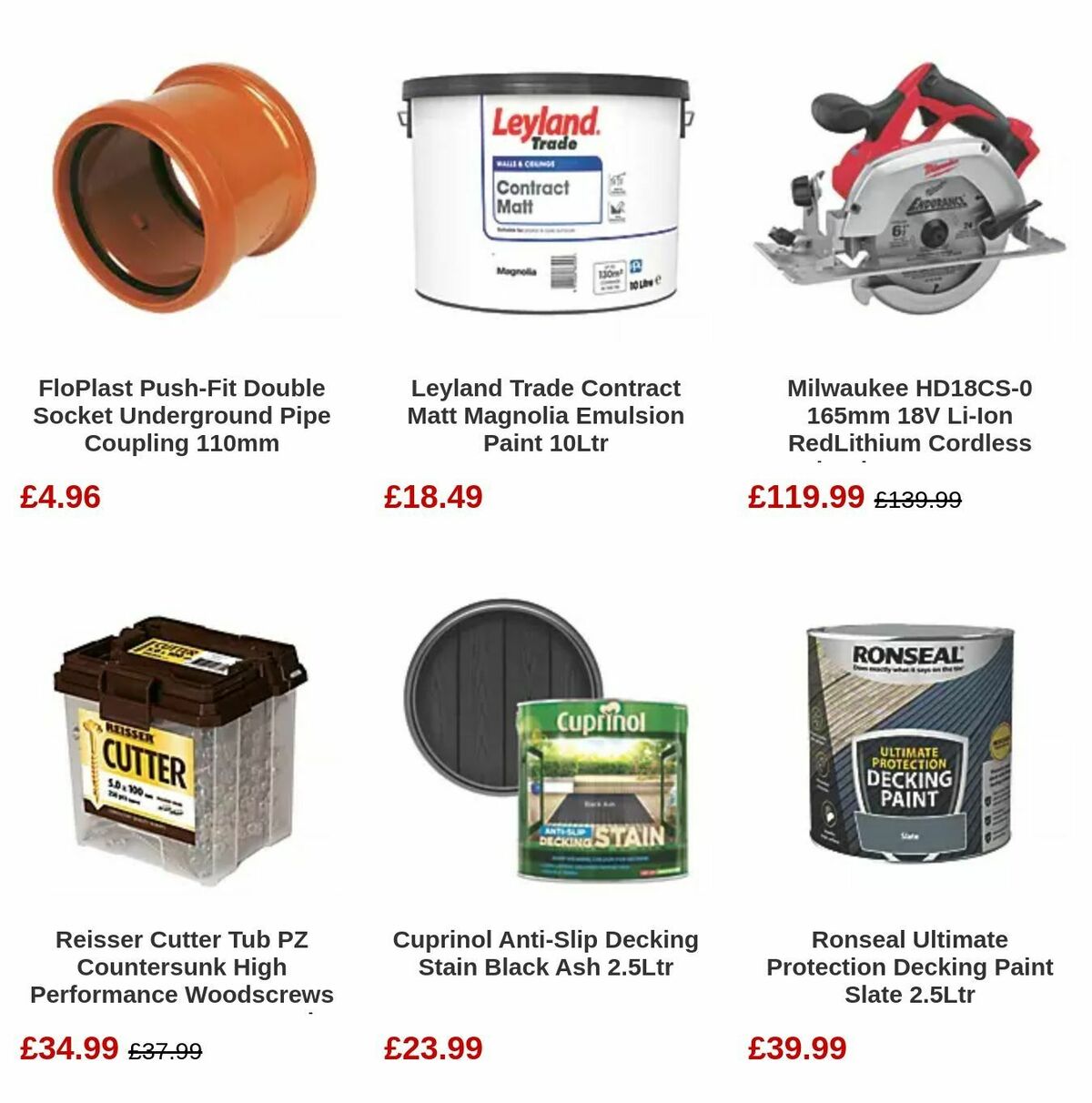 Screwfix Offers from 7 May