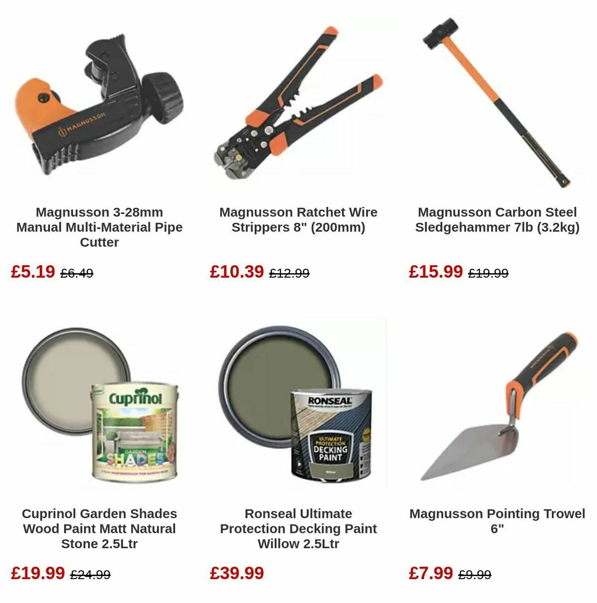 Screwfix Offers from 7 May