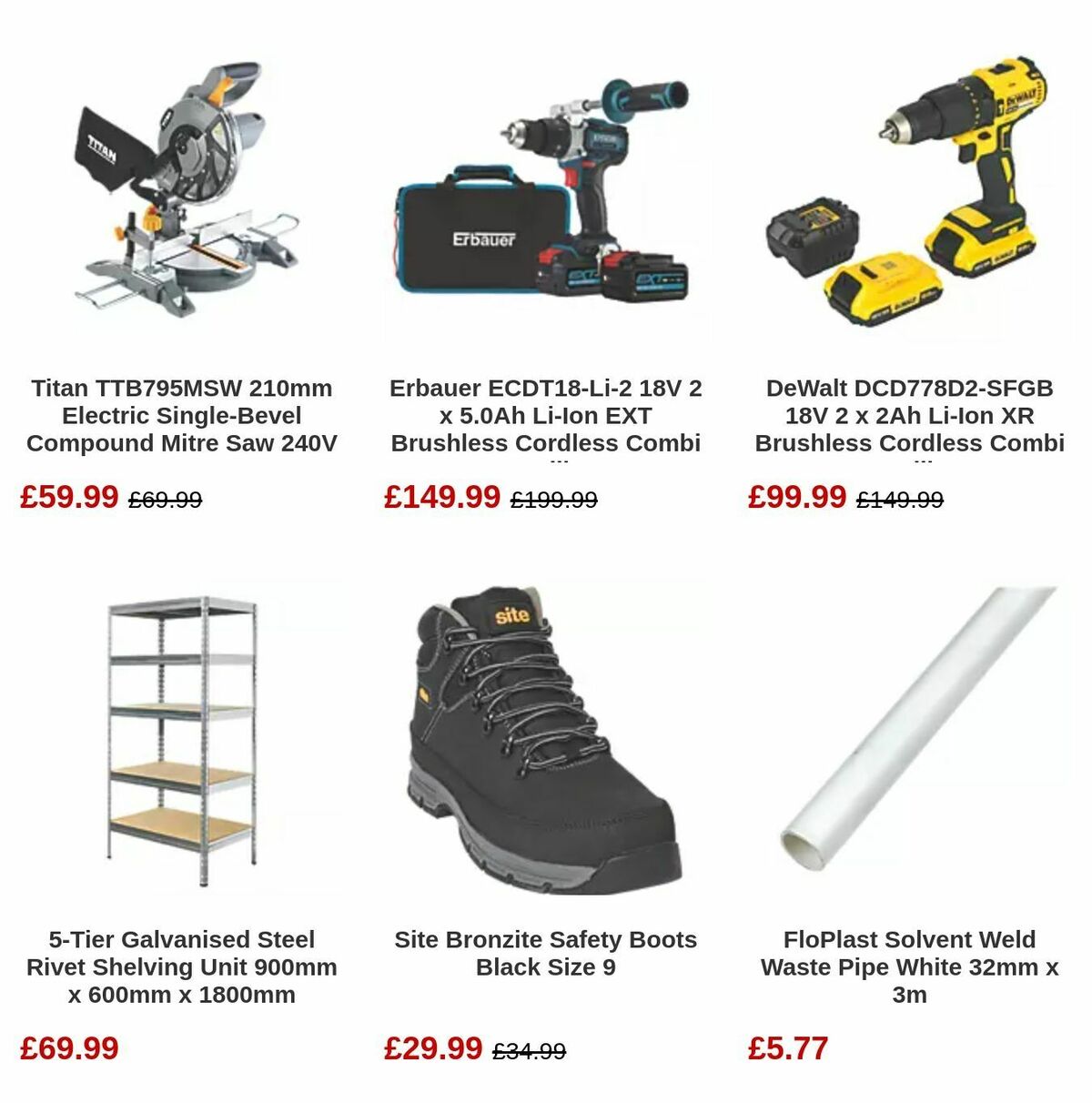 Screwfix Offers from 5 June