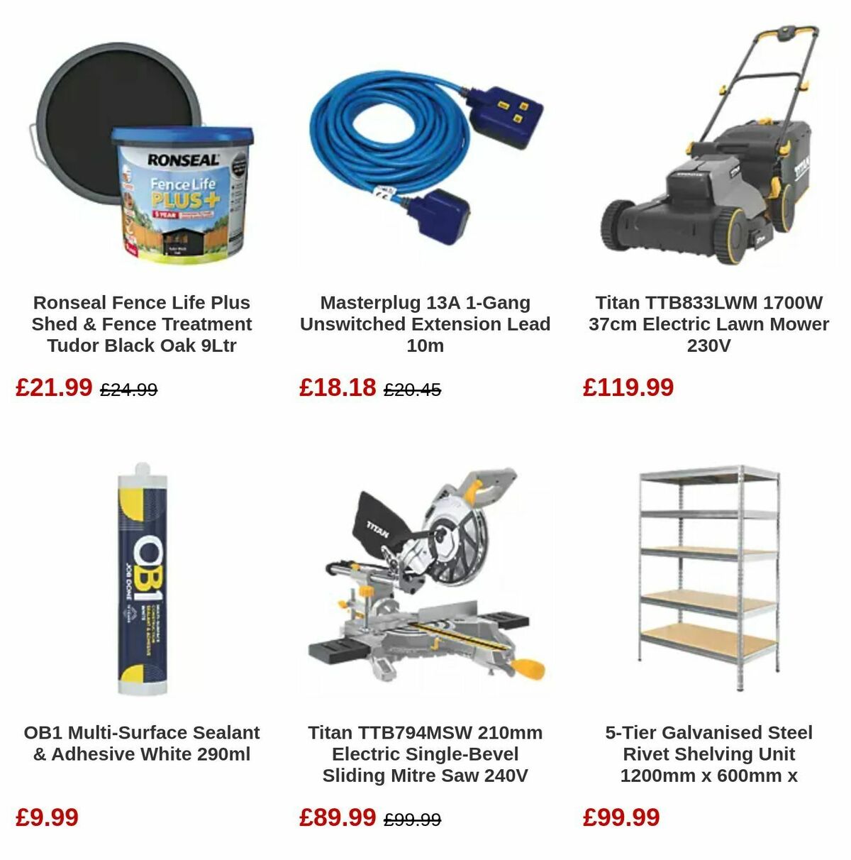 Screwfix Offers from 5 June