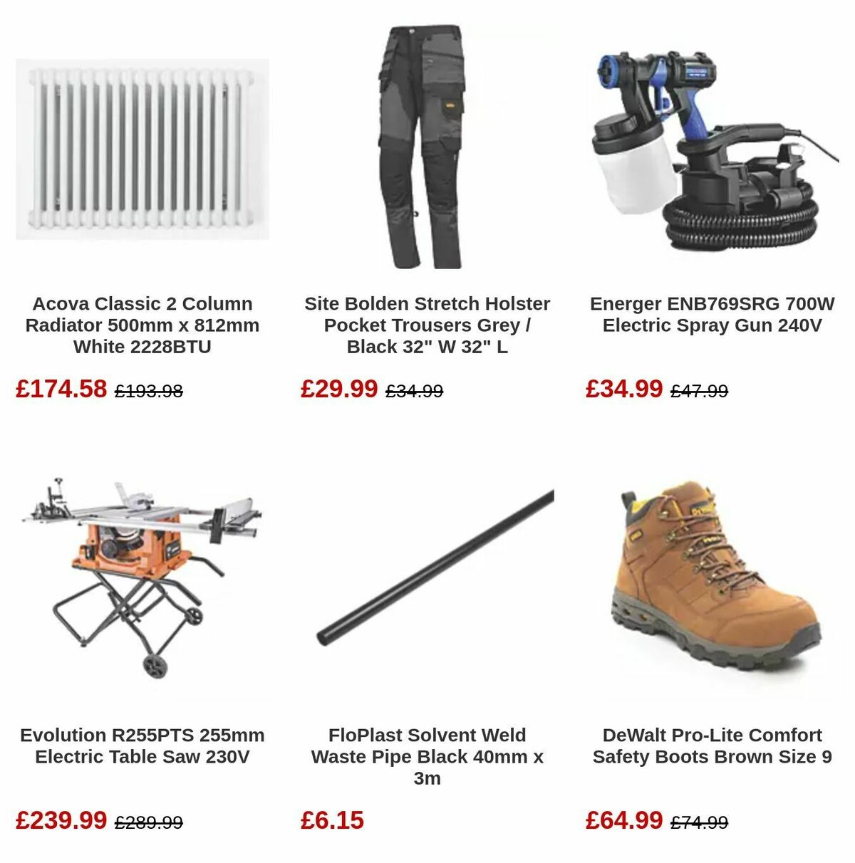 Screwfix Offers from 5 June