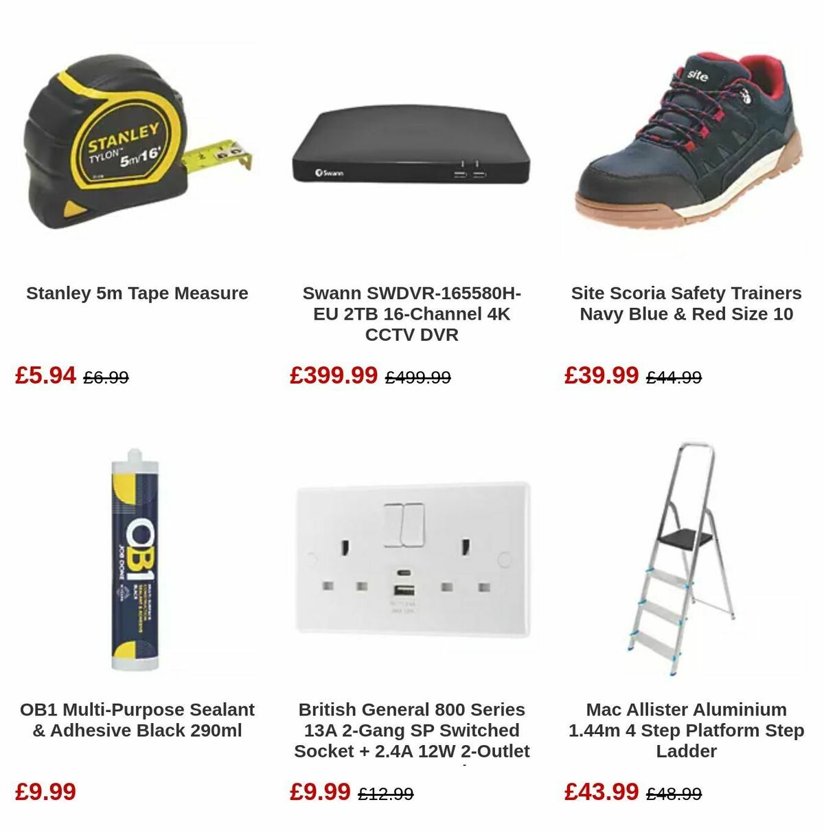 Screwfix Offers from 5 June