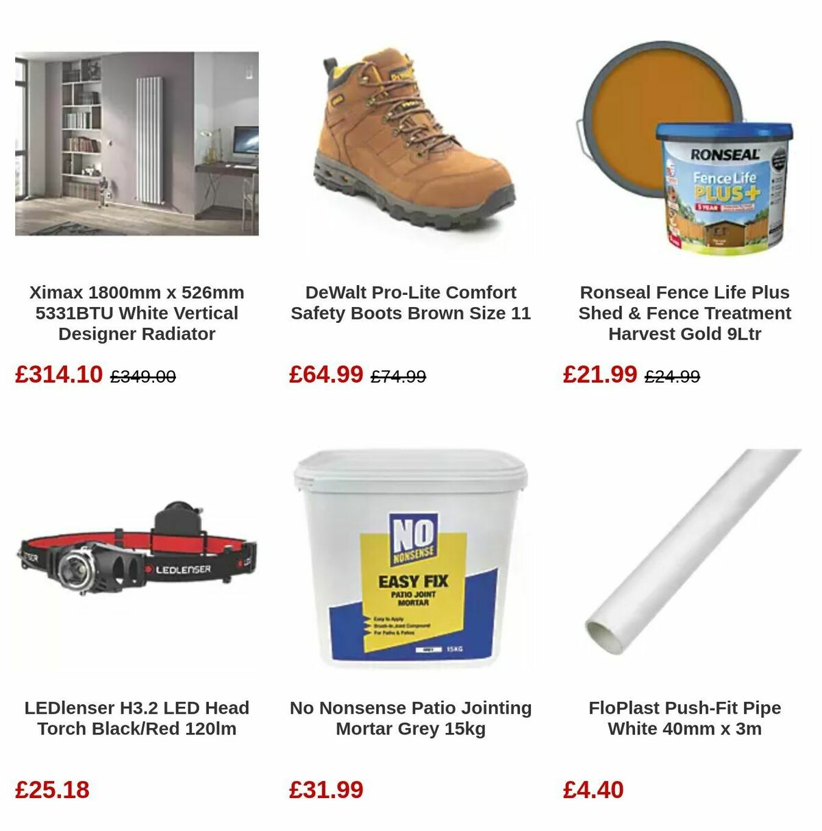 Screwfix Offers from 5 June