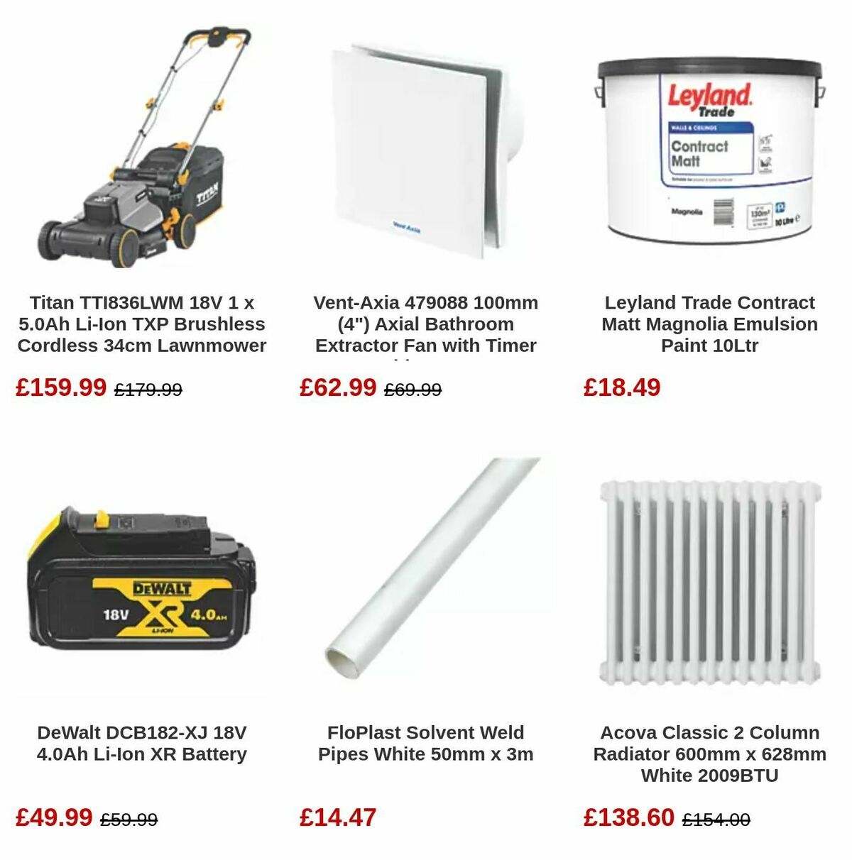 Screwfix Offers from 5 June