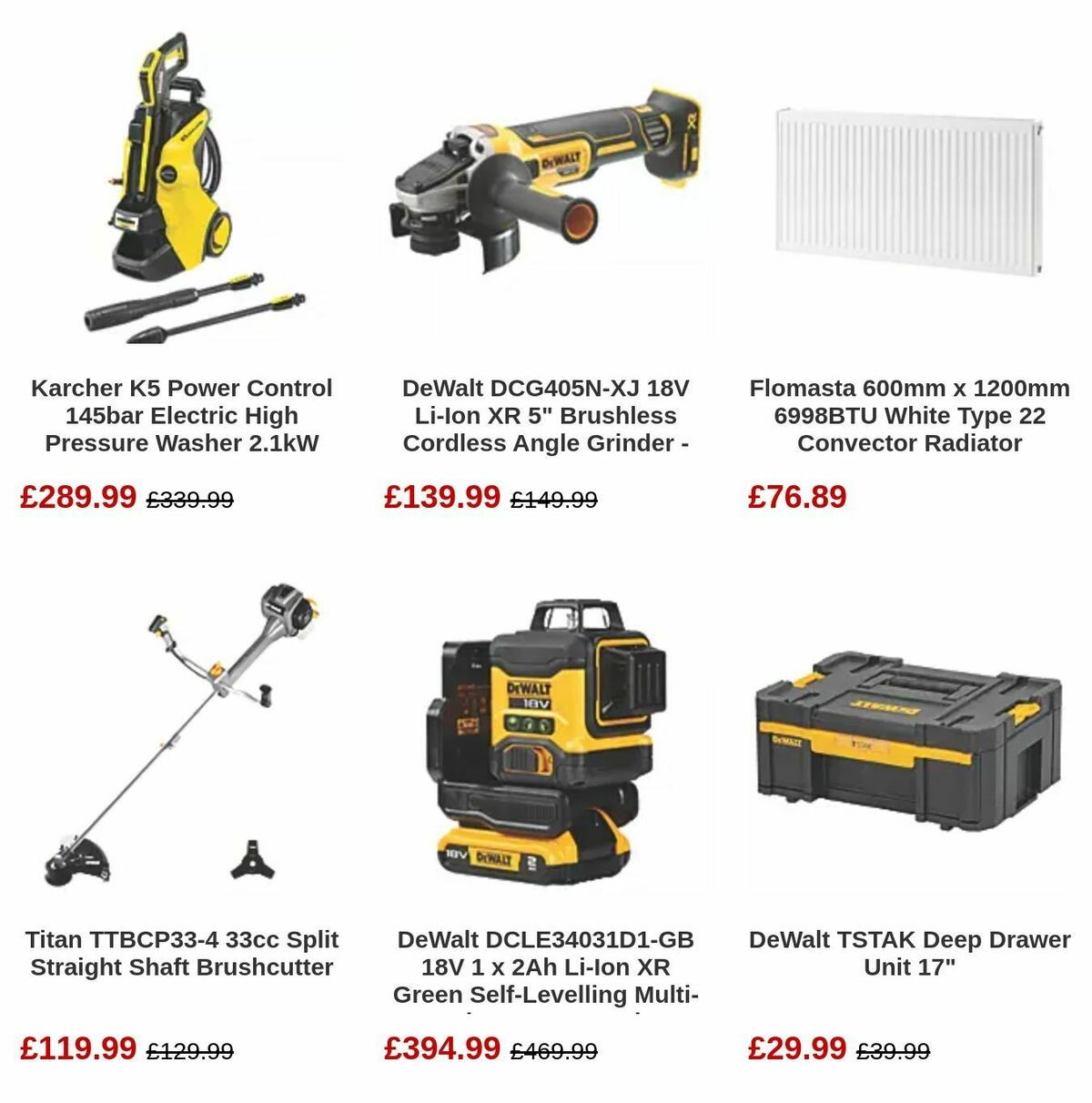 Screwfix Offers from 4 July