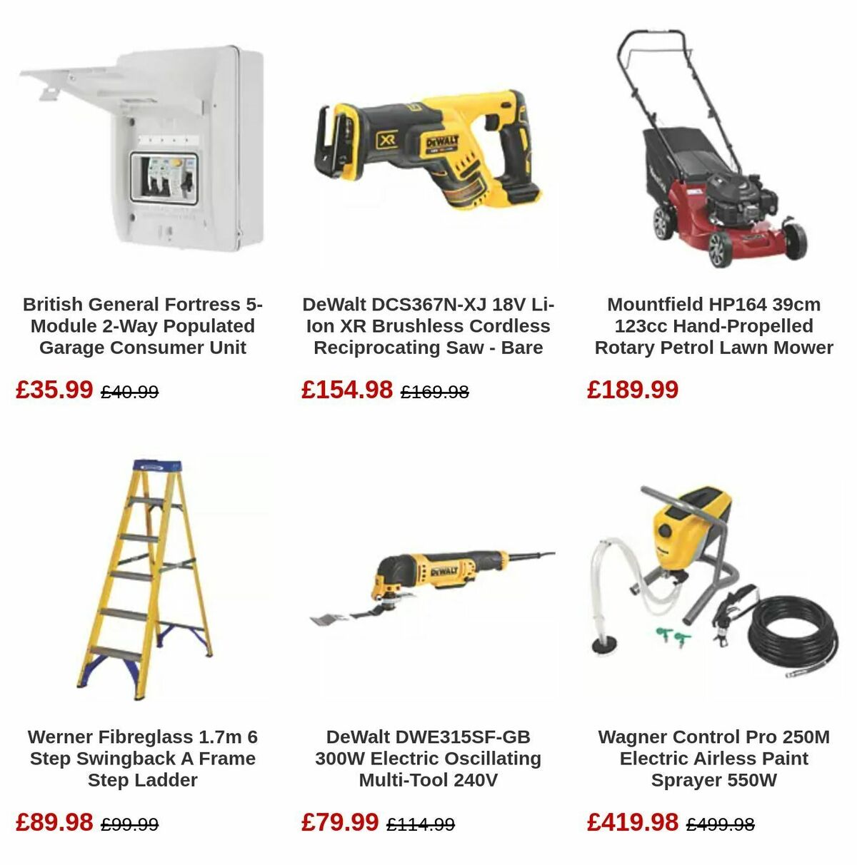 Screwfix Offers from 4 July