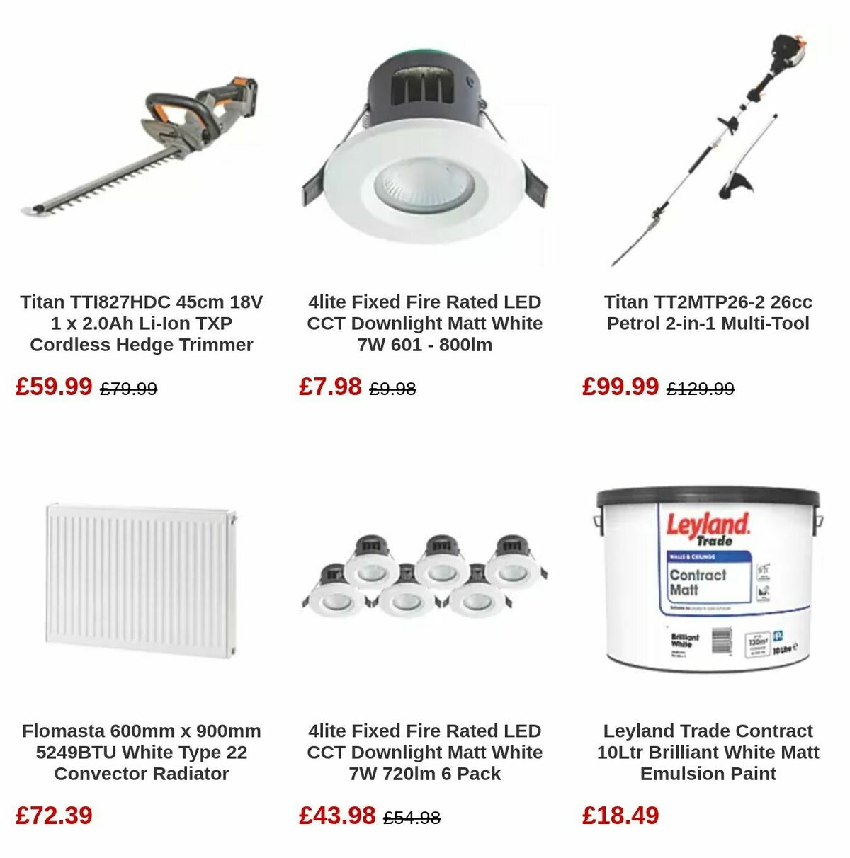 Screwfix Offers from 4 July