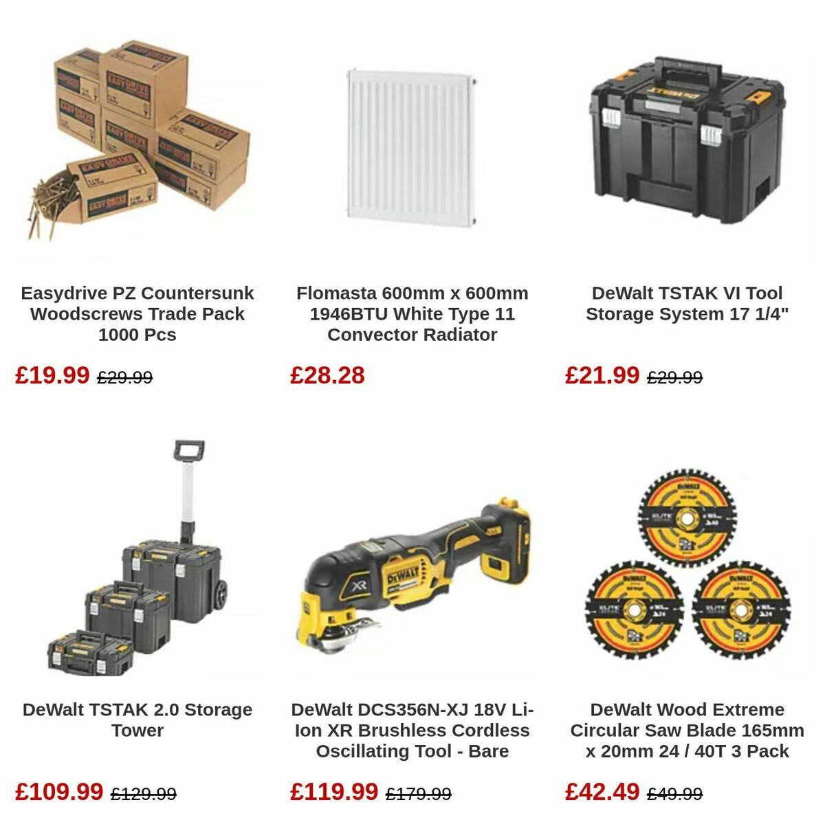 Screwfix Offers from 4 July