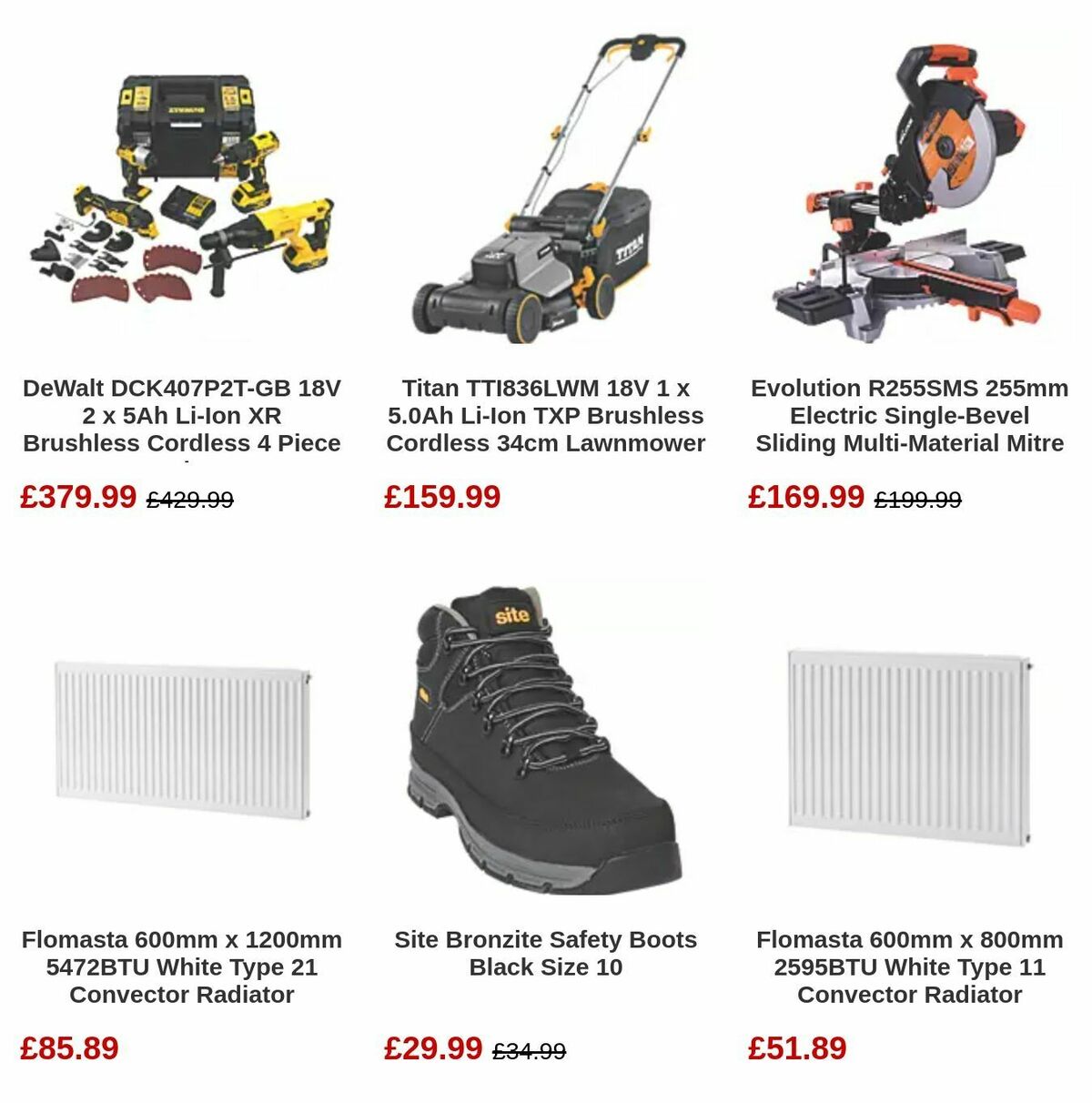 Screwfix Offers from 4 July