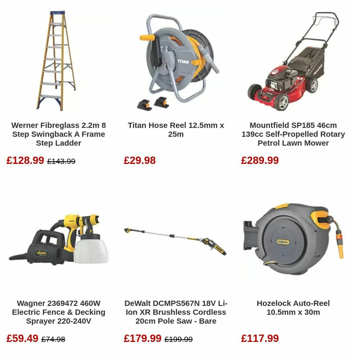 Screwfix Offers from 4 July