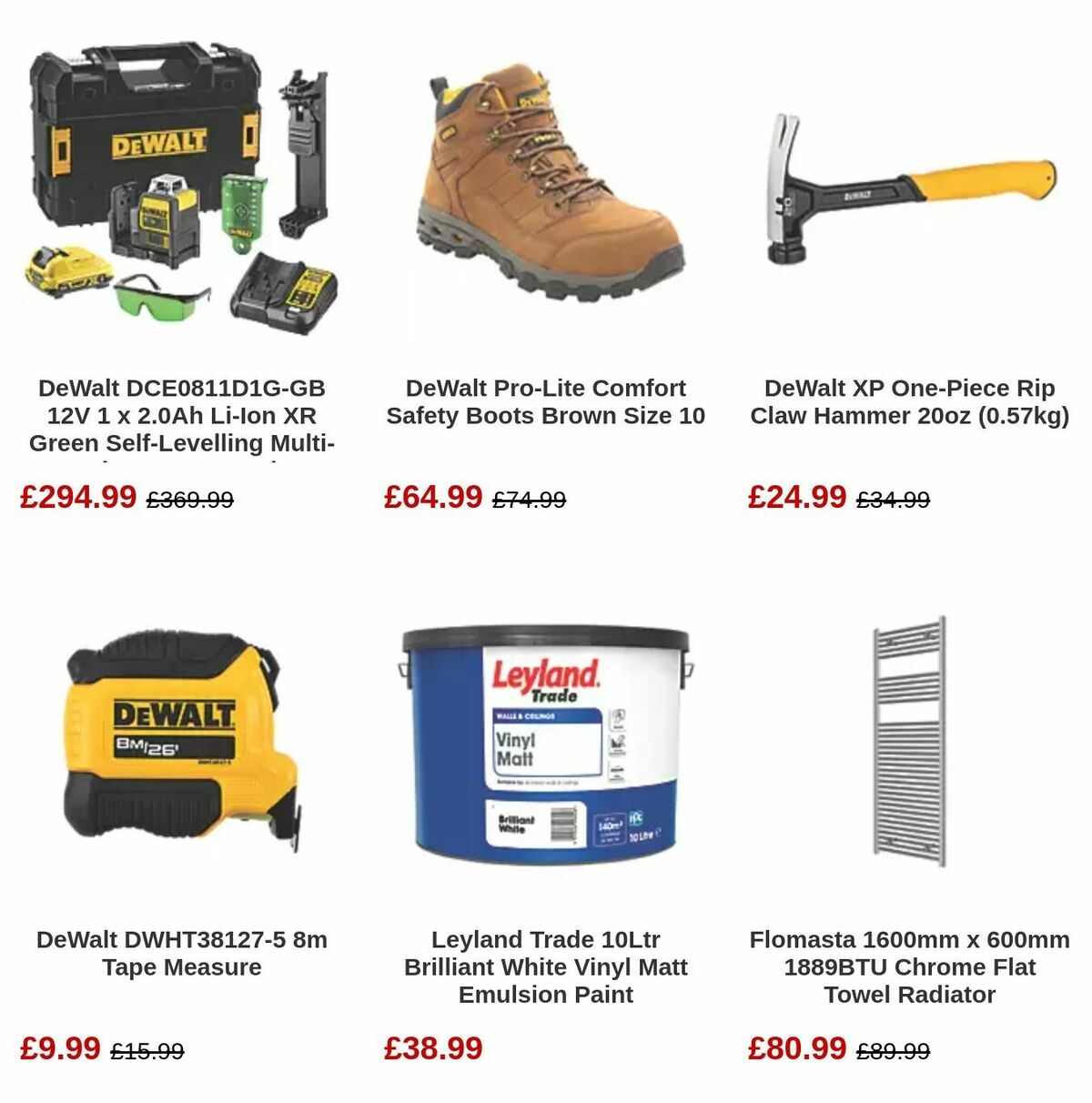 Screwfix Offers from 4 July