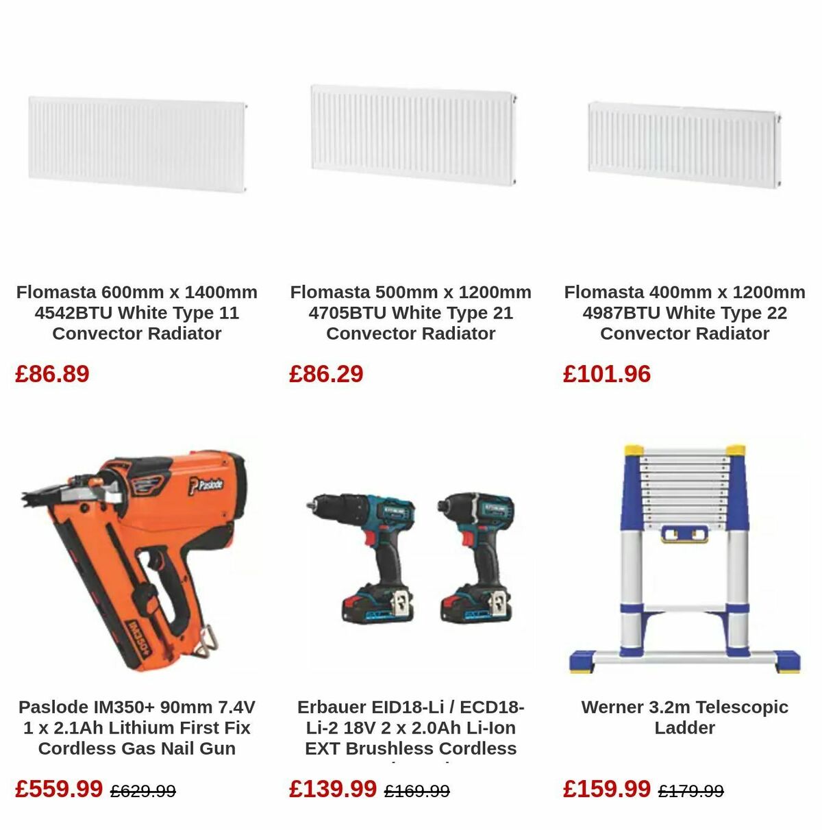 Screwfix Offers from 4 July