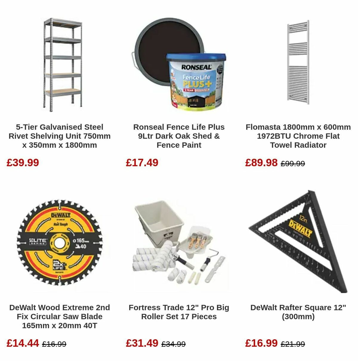 Screwfix Offers from 4 July