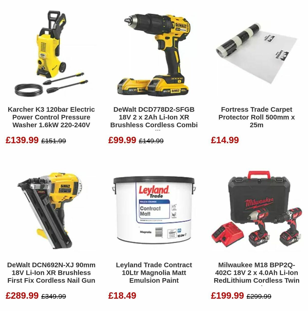 Screwfix Offers from 4 July