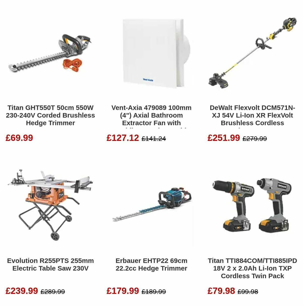 Screwfix Offers from 4 July