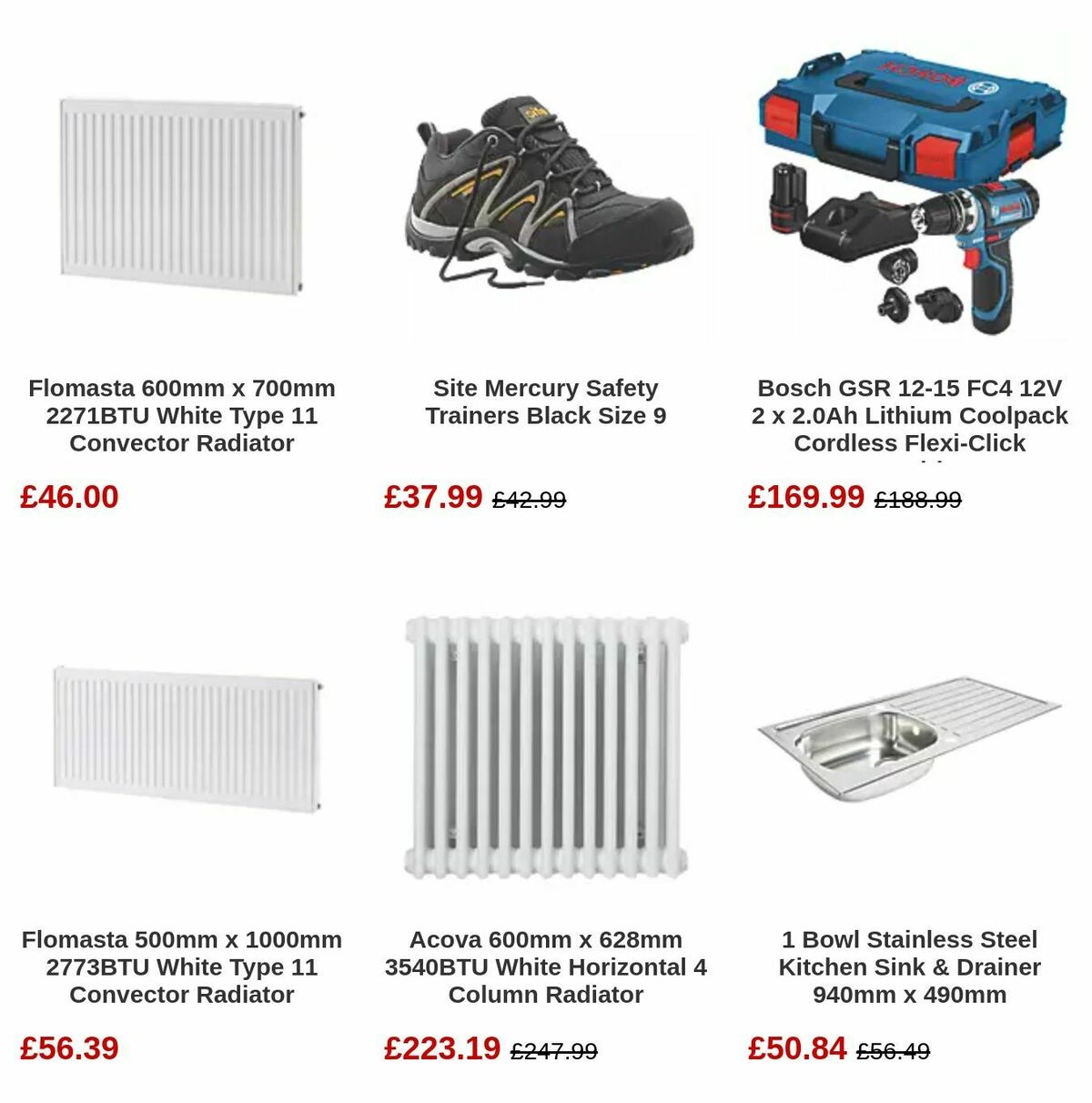 Screwfix Offers from 4 July