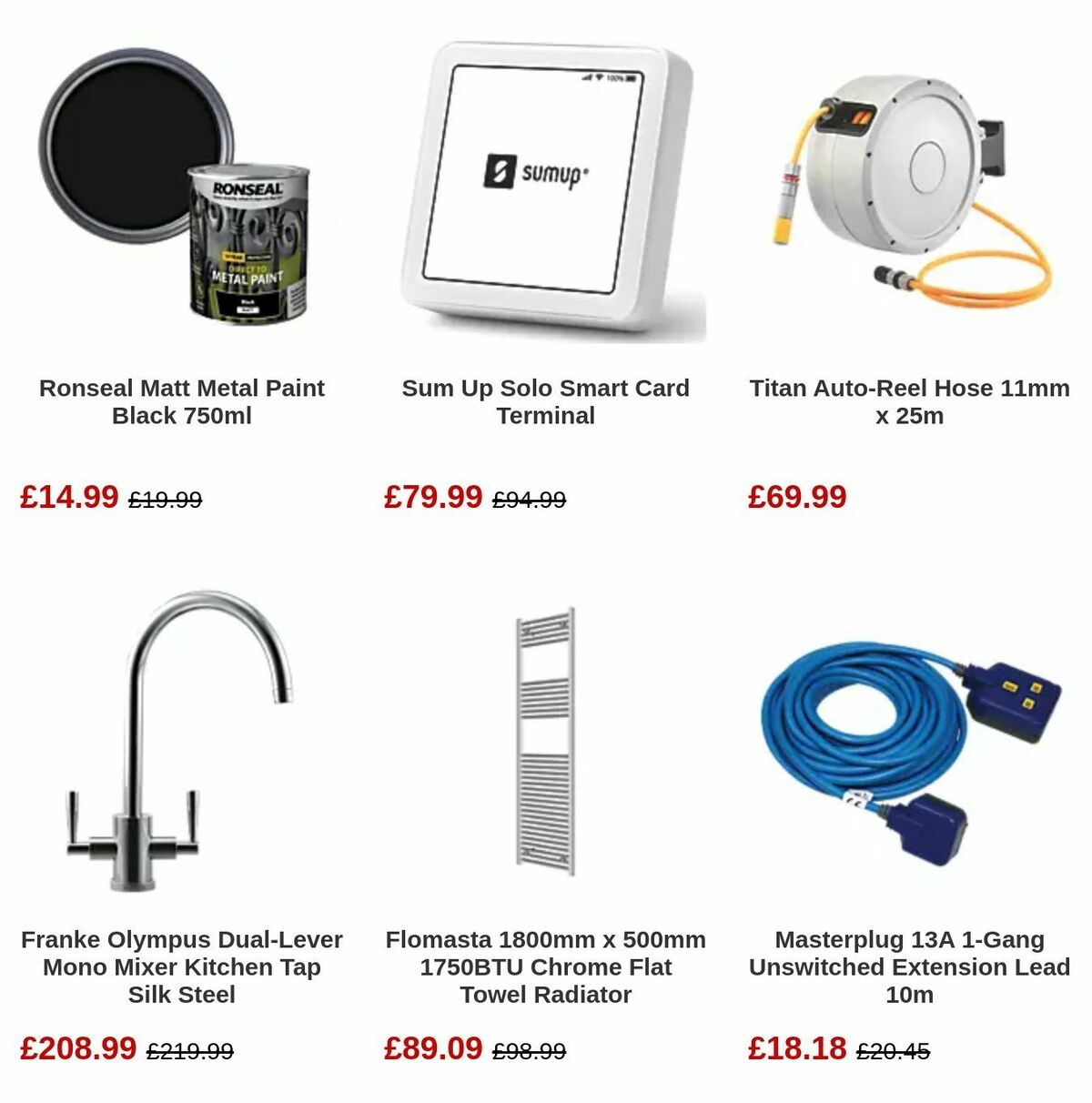 Screwfix Offers from 4 July