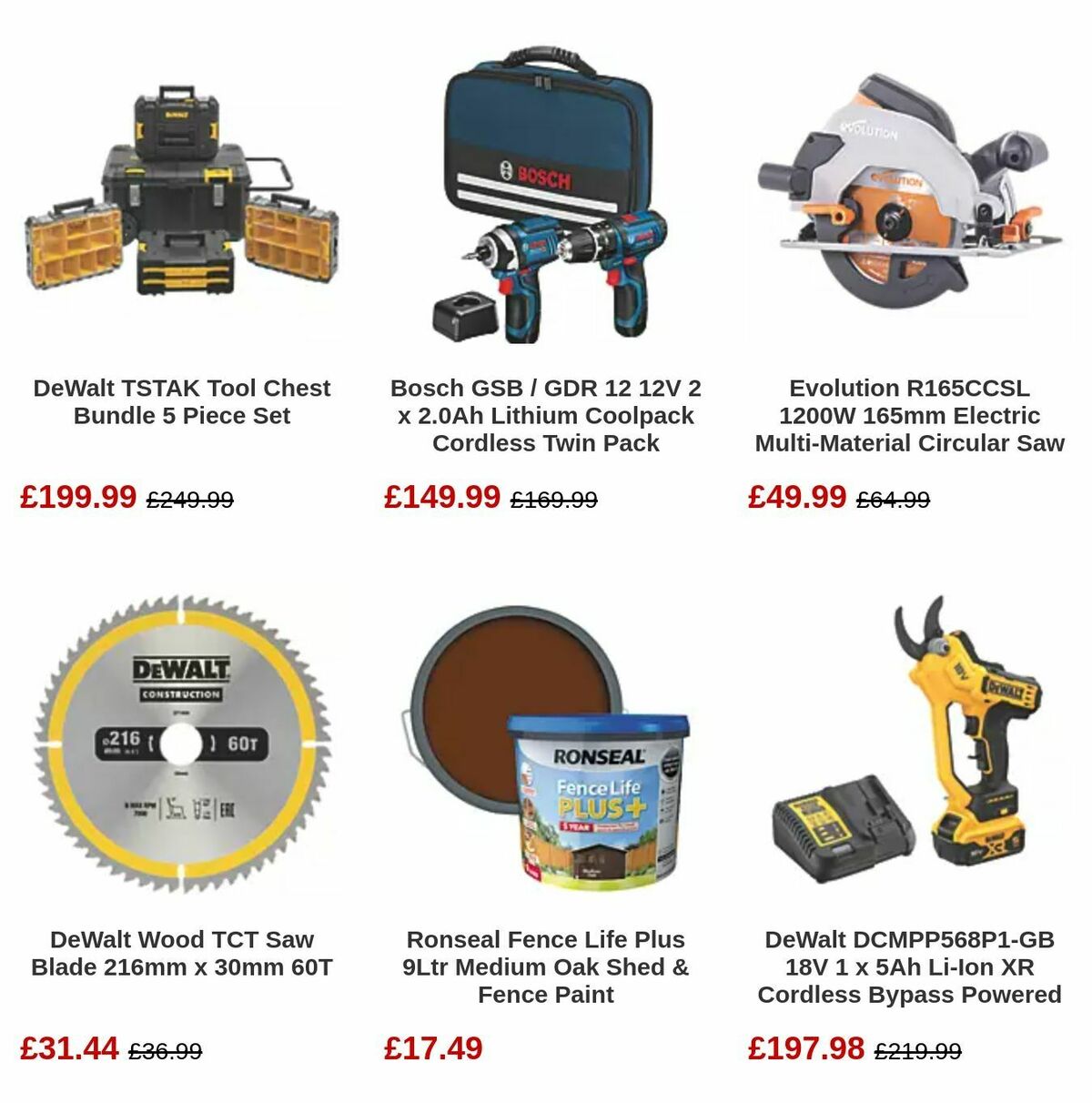 Screwfix Offers from 4 July