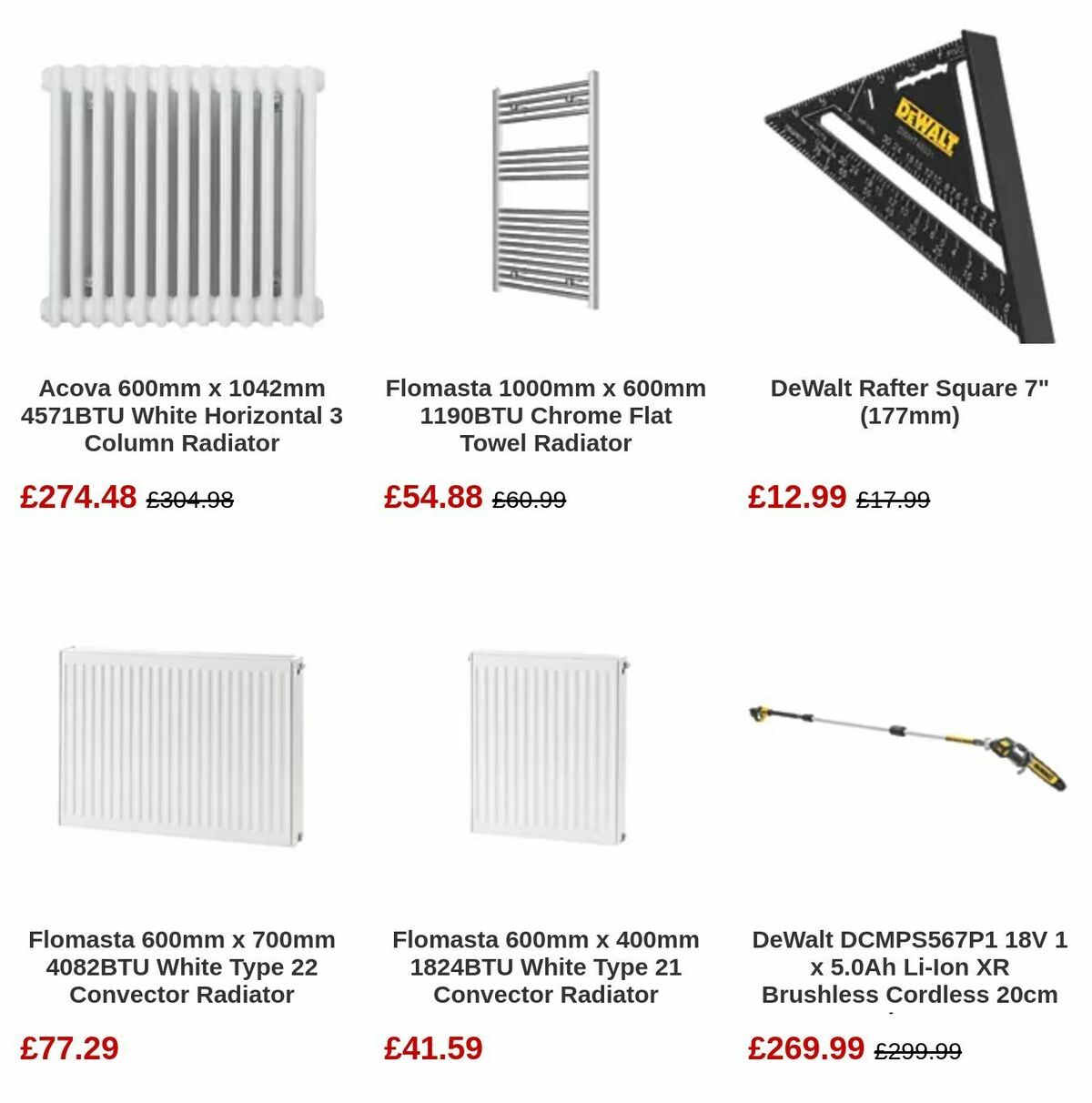 Screwfix Offers from 4 July