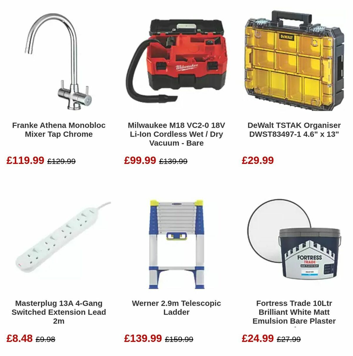 Screwfix Offers from 4 July