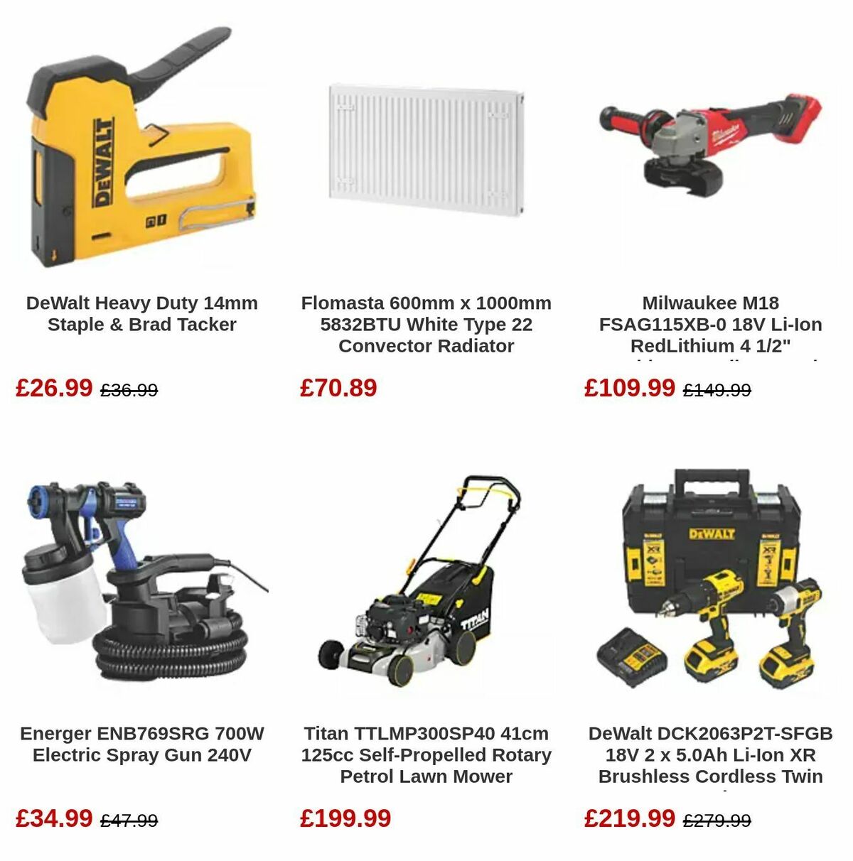 Screwfix Offers from 4 July