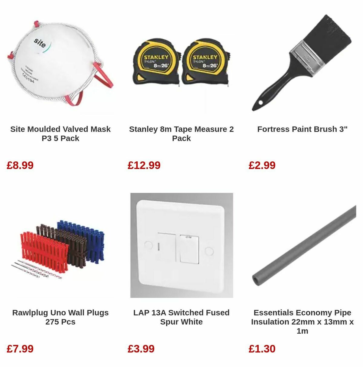 Screwfix Essentials for Less Offers from 4 August