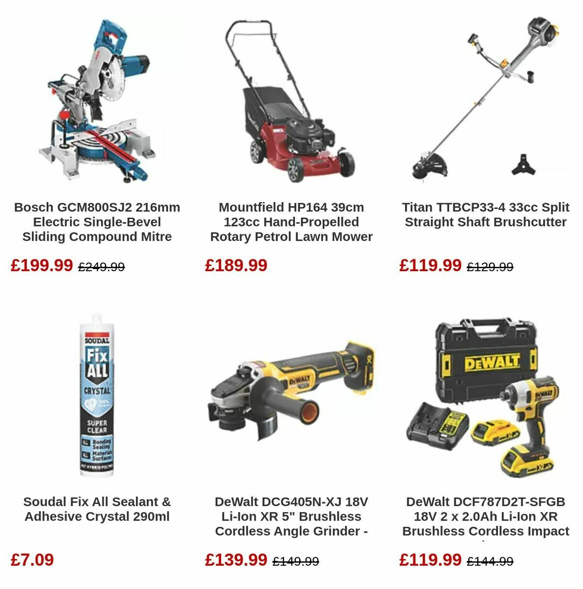 Screwfix Offers from 6 August