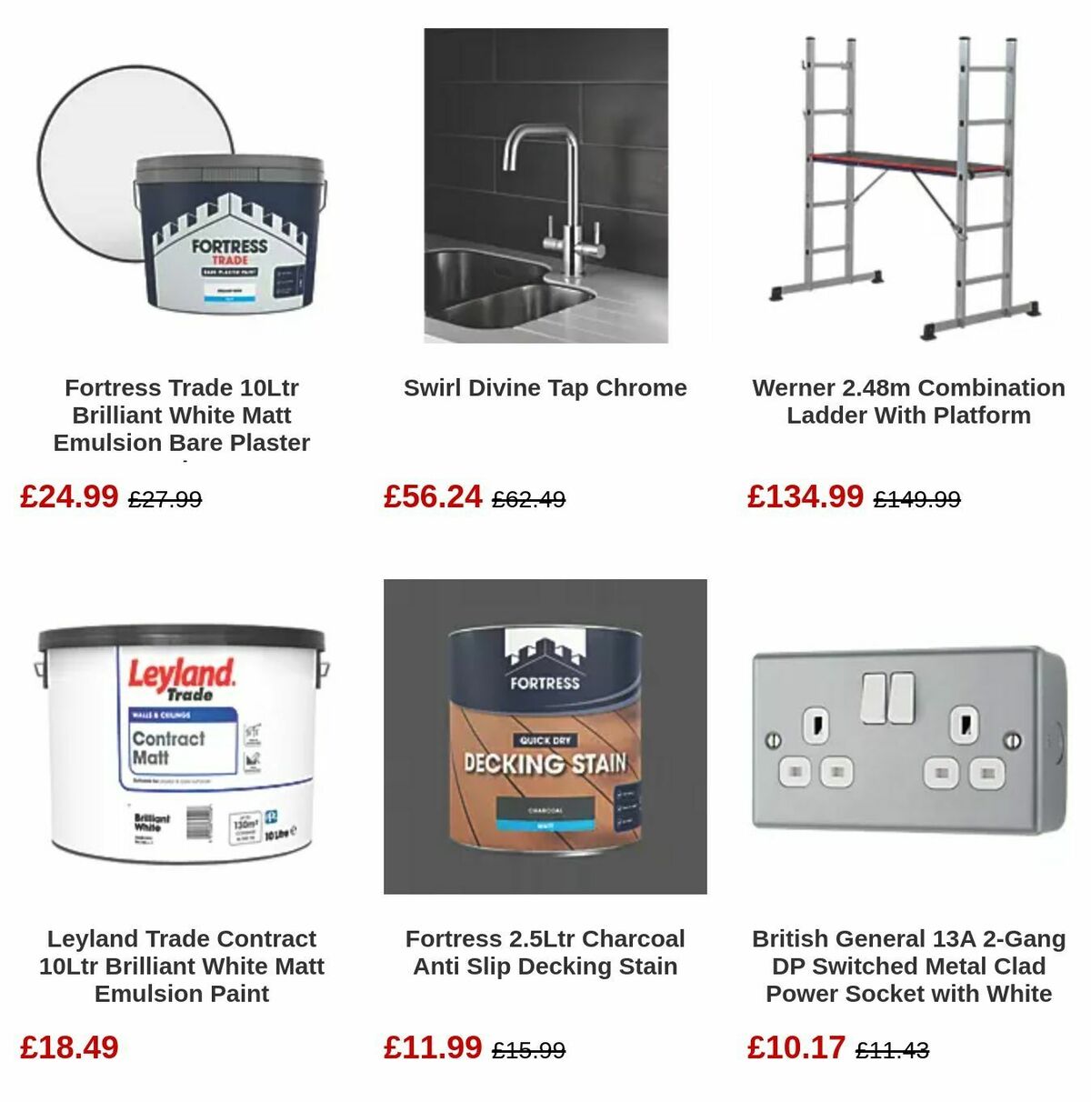 Screwfix Offers from 6 August