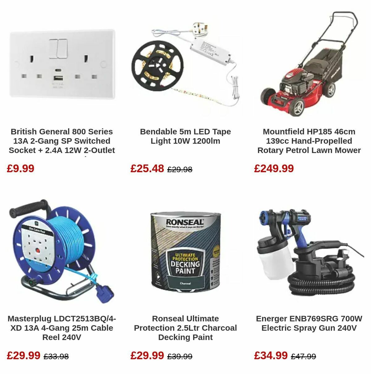 Screwfix Offers from 6 August