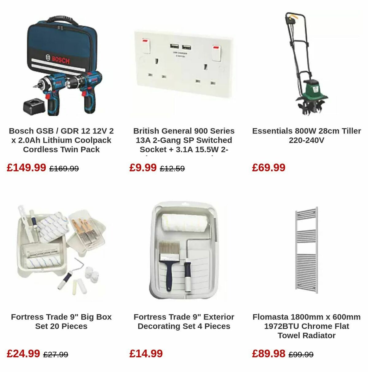 Screwfix Offers from 6 August