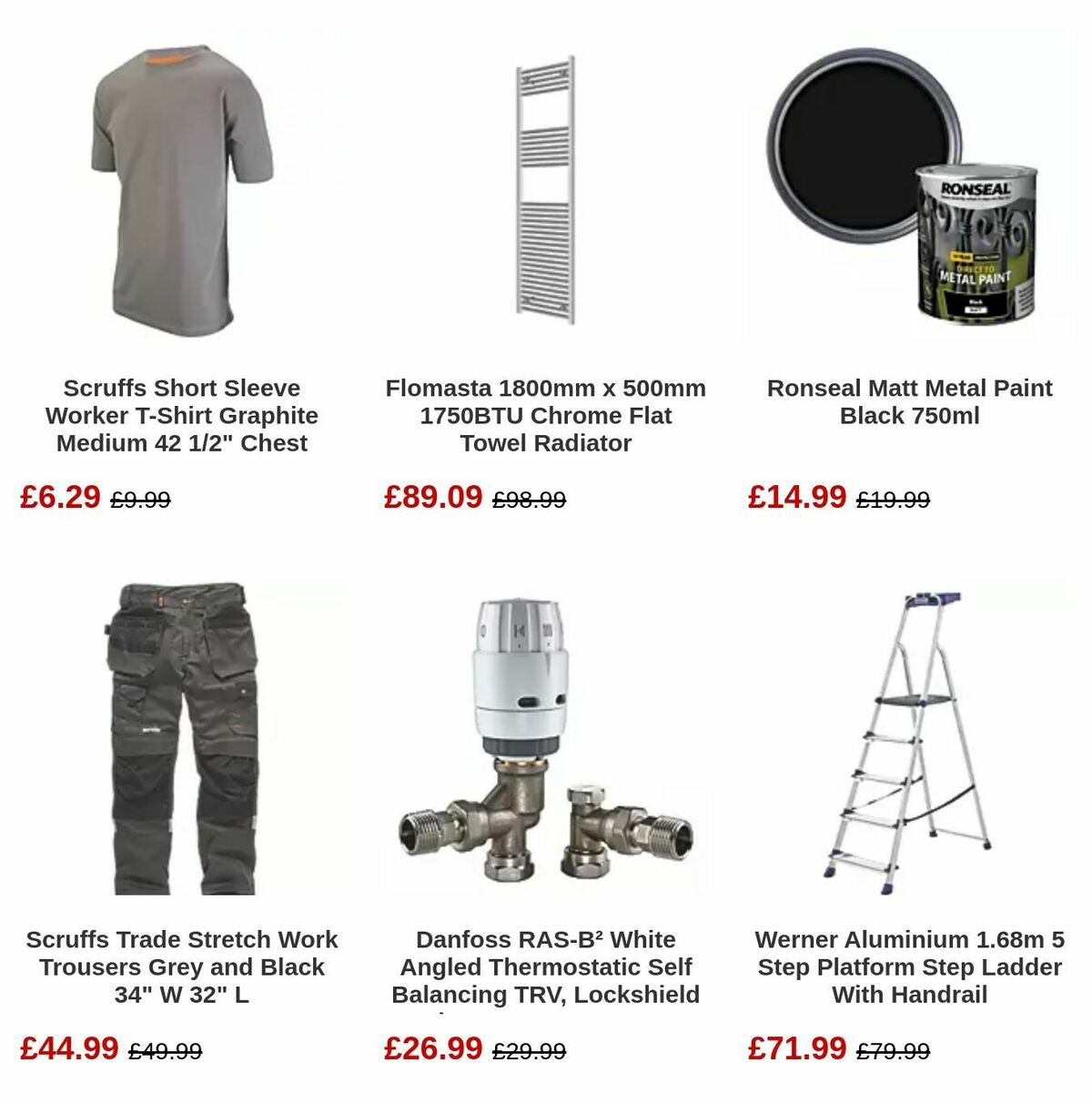 Screwfix Offers from 6 August