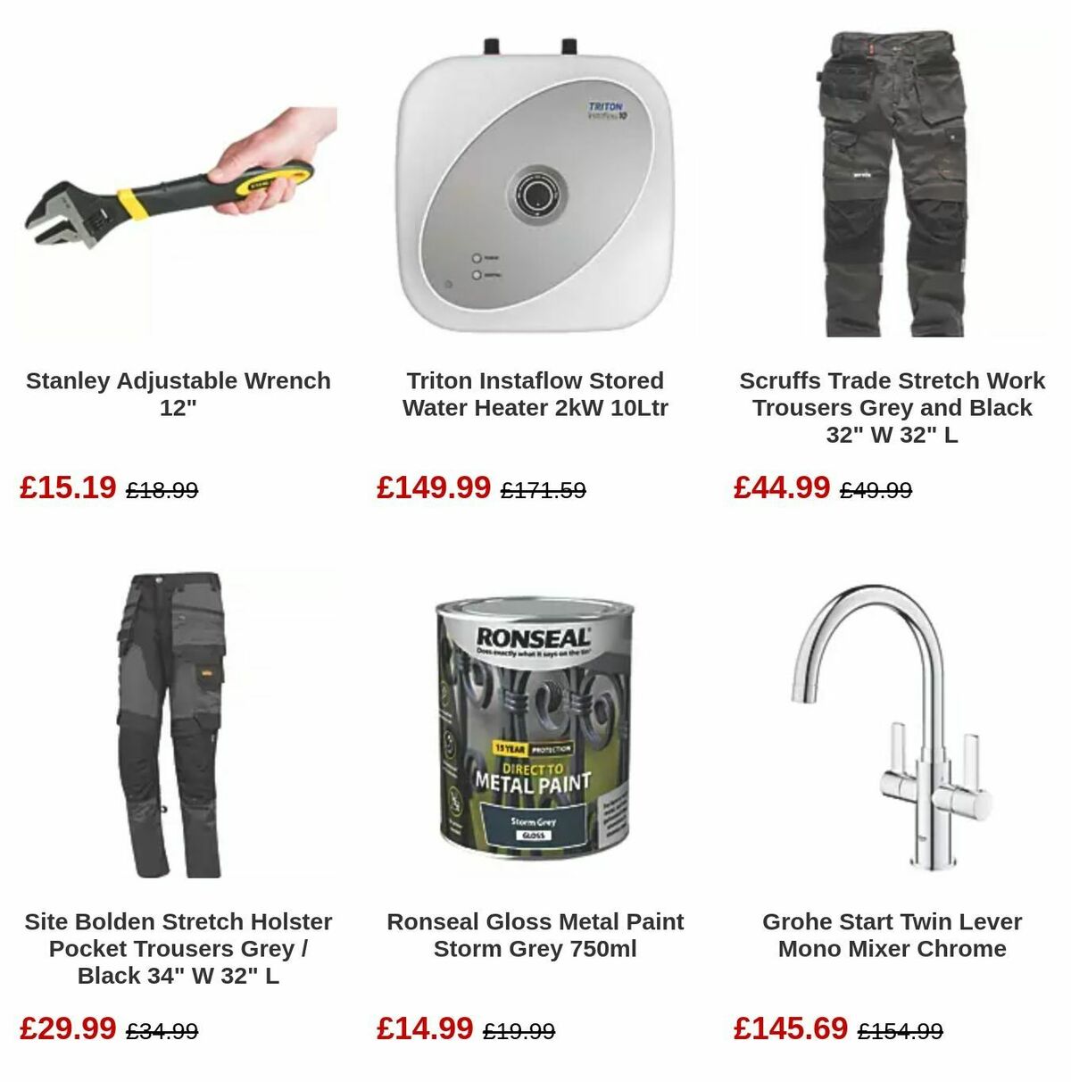 Screwfix Offers from 6 August