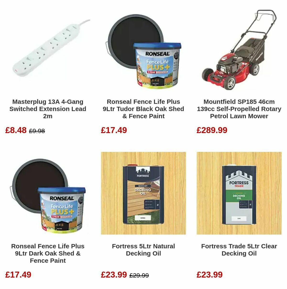 Screwfix Offers from 6 August