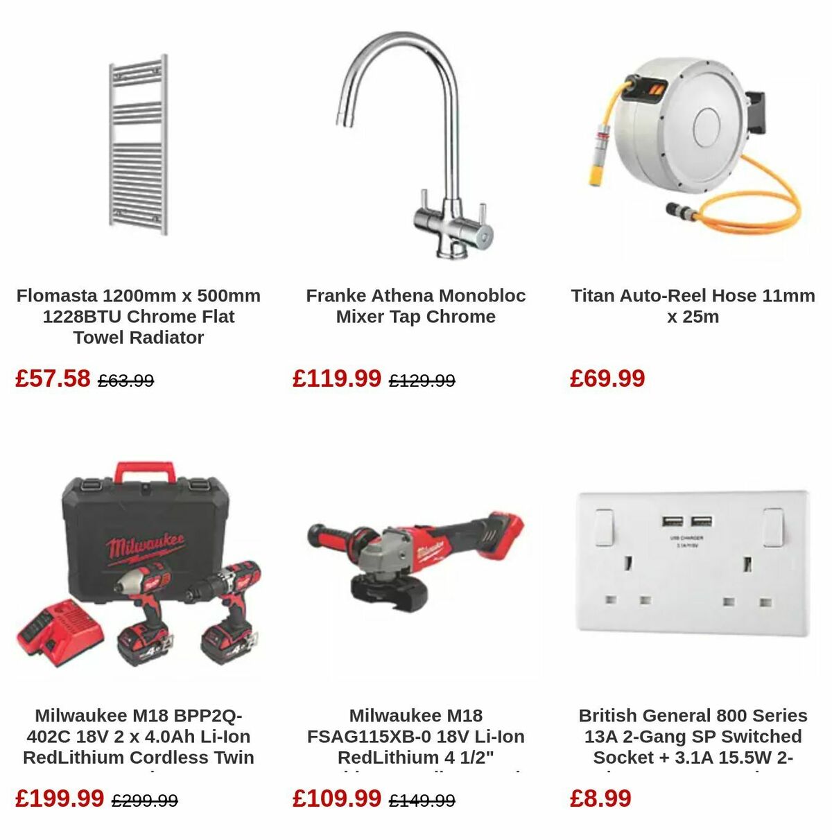 Screwfix Offers from 6 August