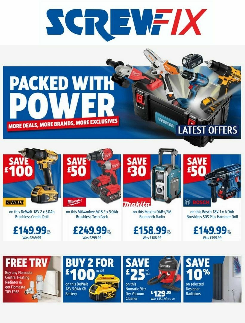 Screwfix Offers from 5 September