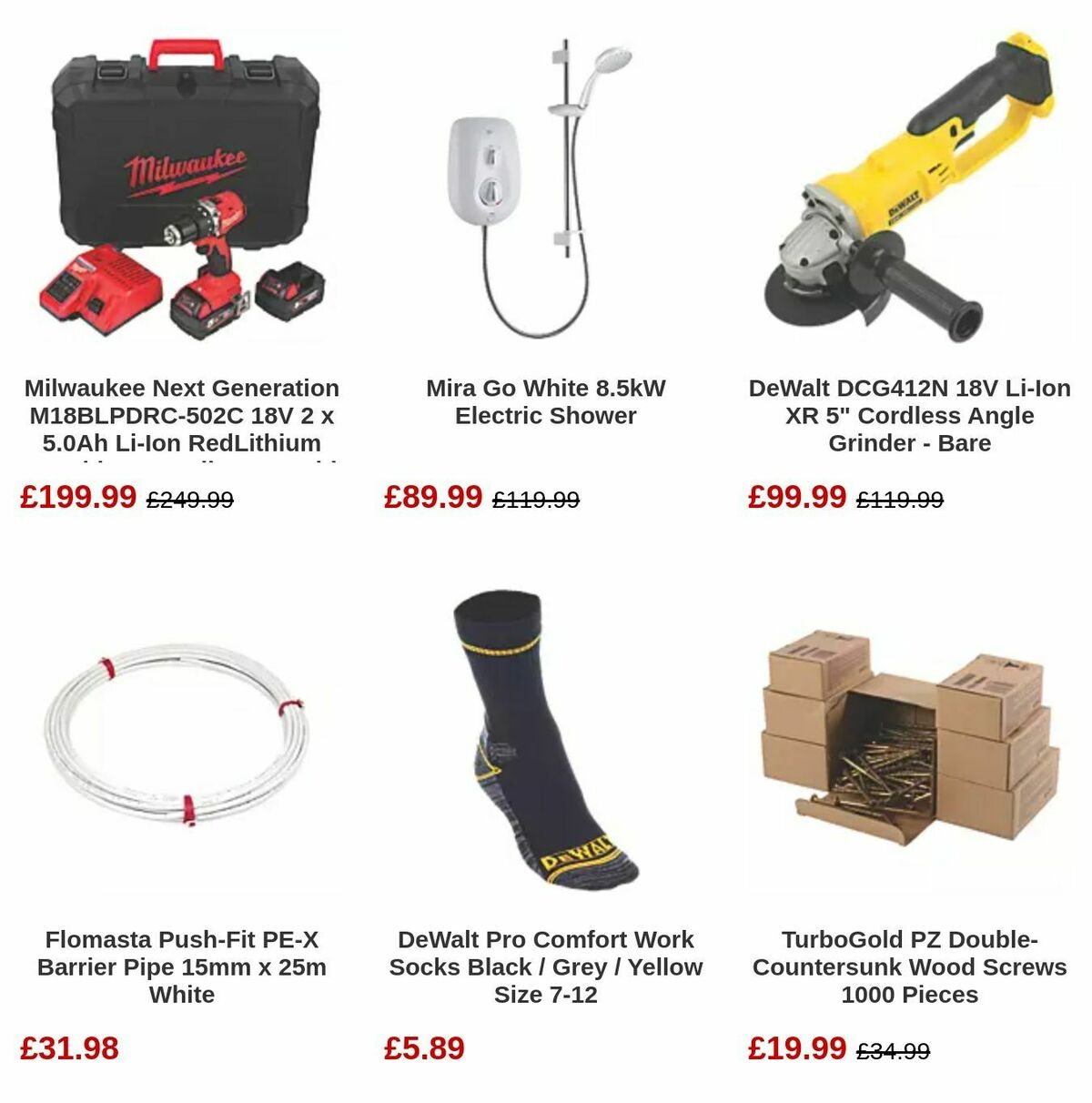 Screwfix Offers from 5 September