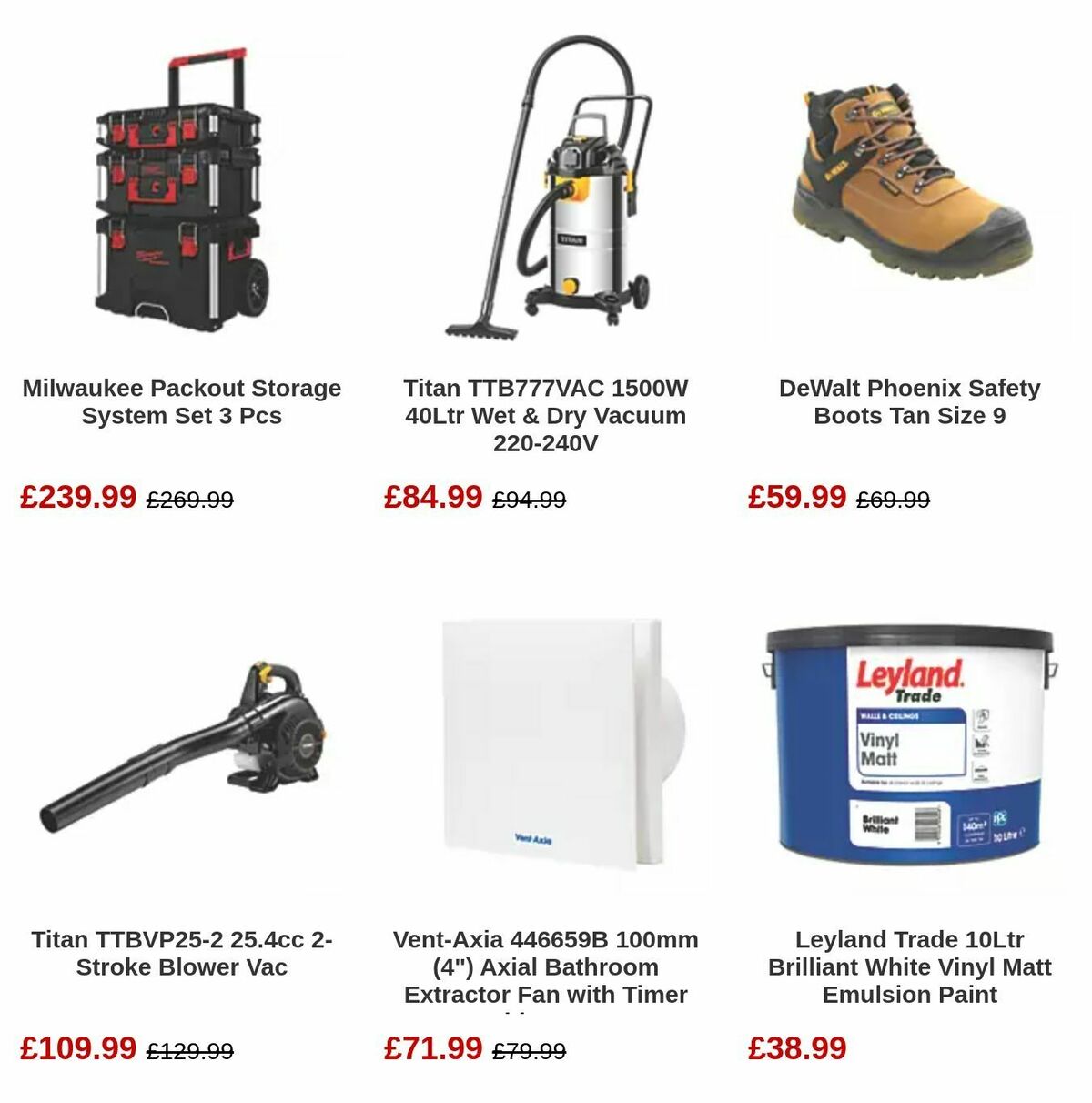 Screwfix Offers from 5 September