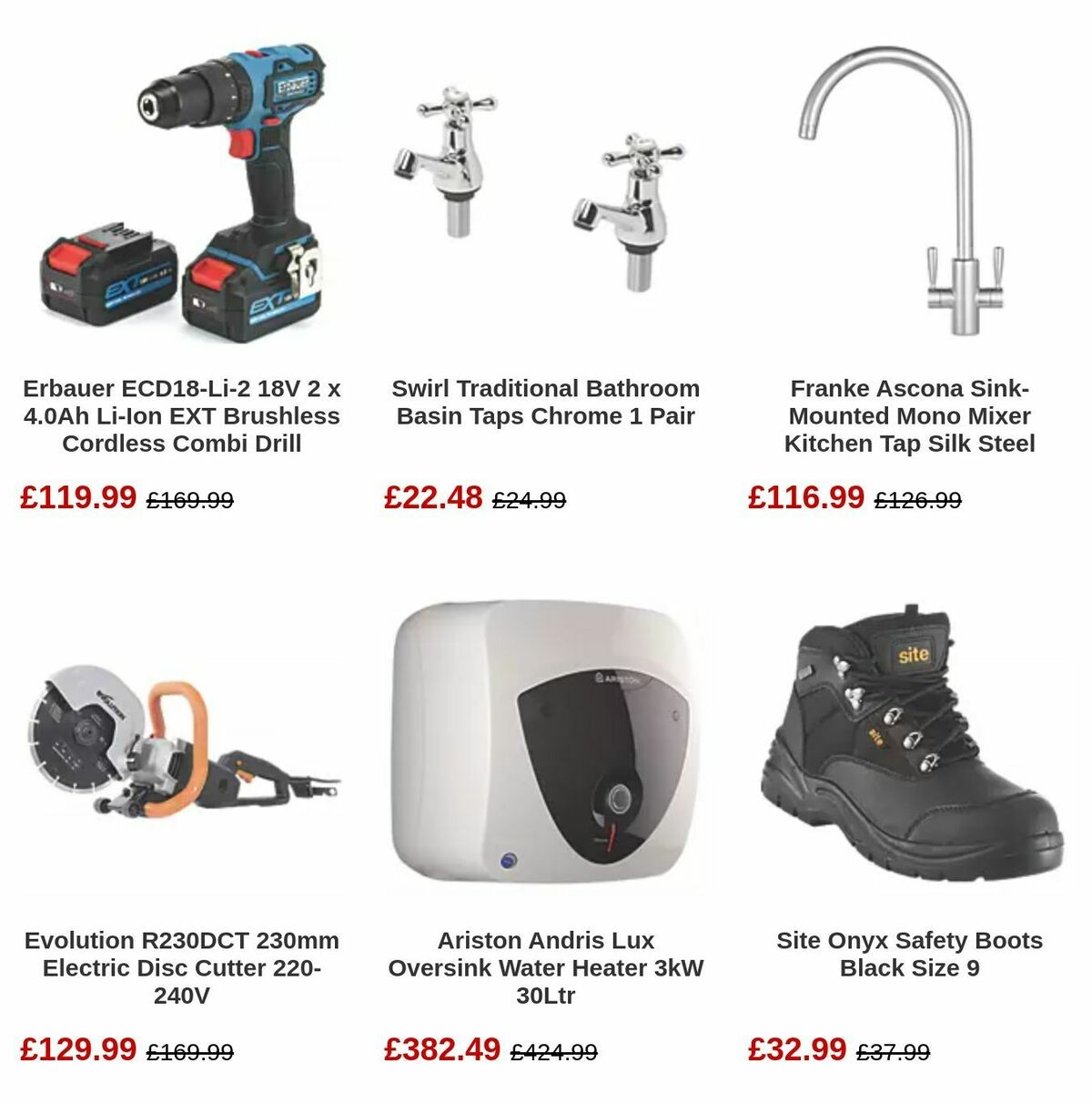 Screwfix Offers from 5 September