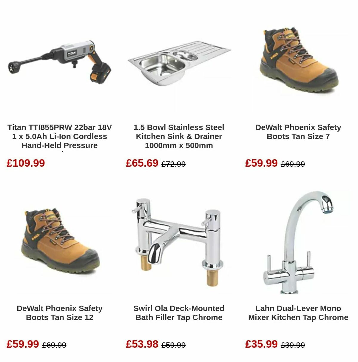 Screwfix Offers from 5 September