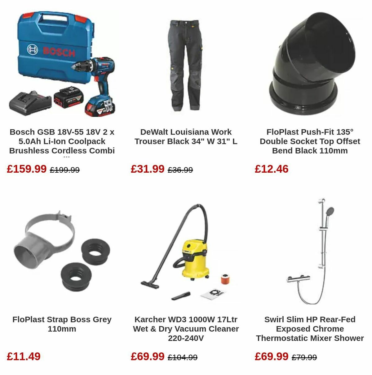 Screwfix Offers from 5 September