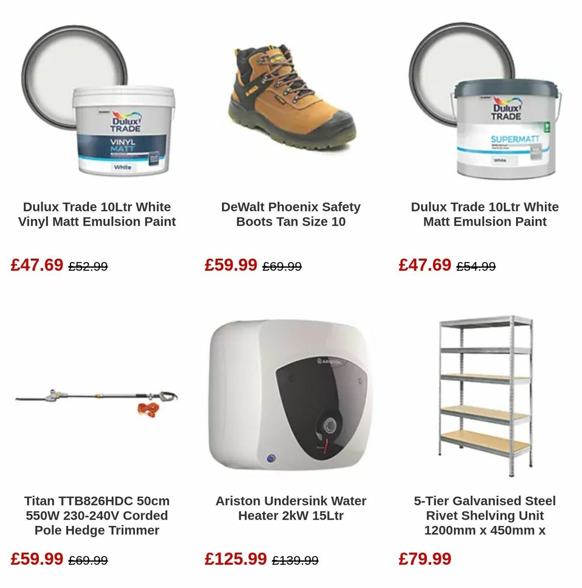 Screwfix Offers from 5 September