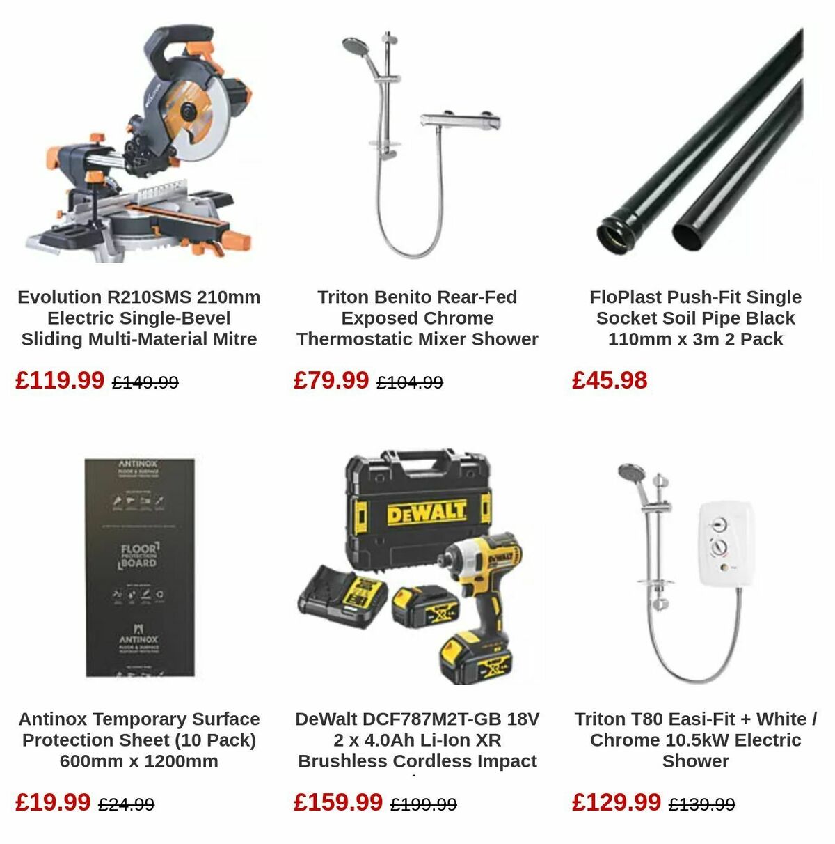 Screwfix Offers from 5 September