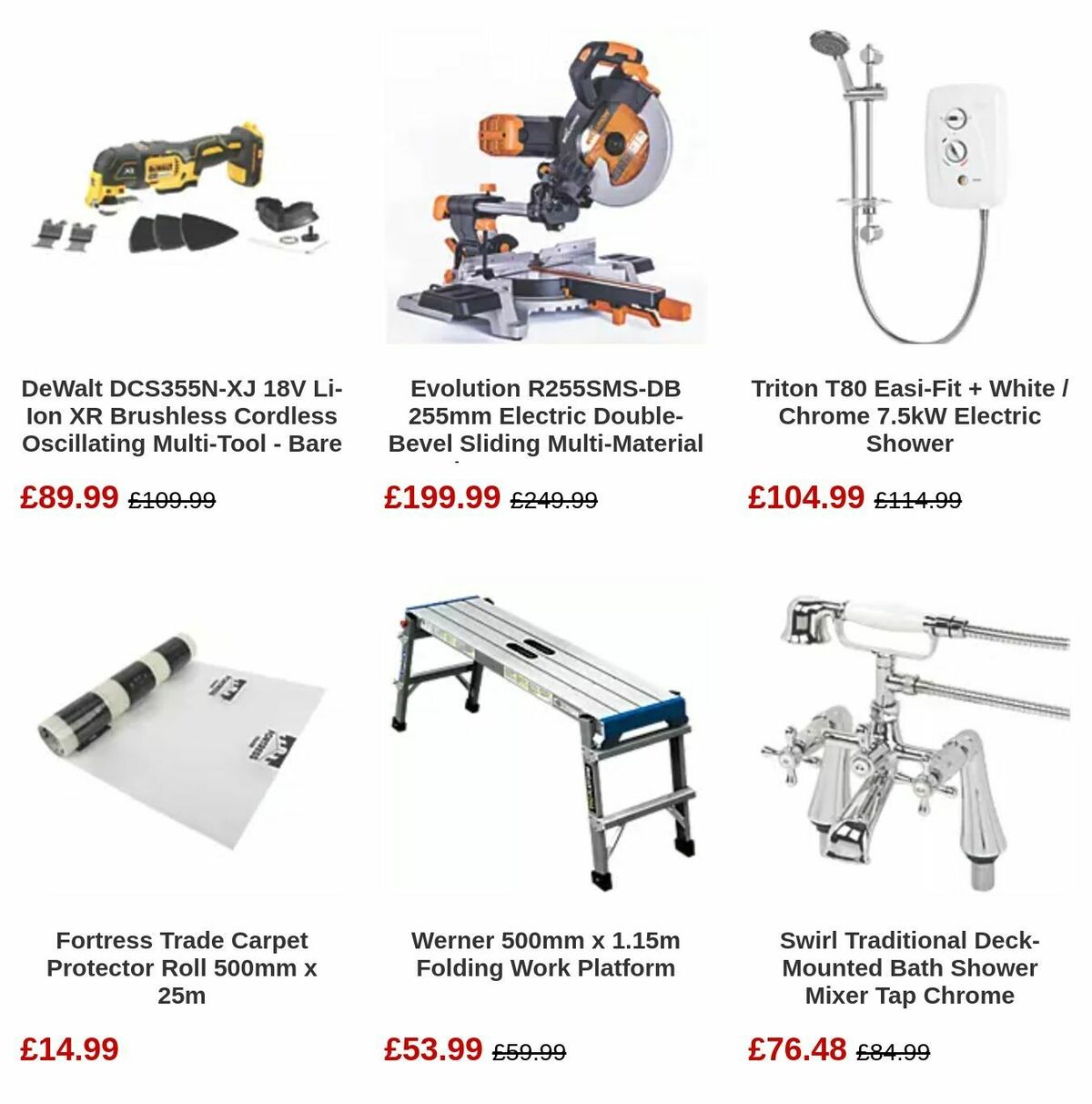 Screwfix Offers from 5 September