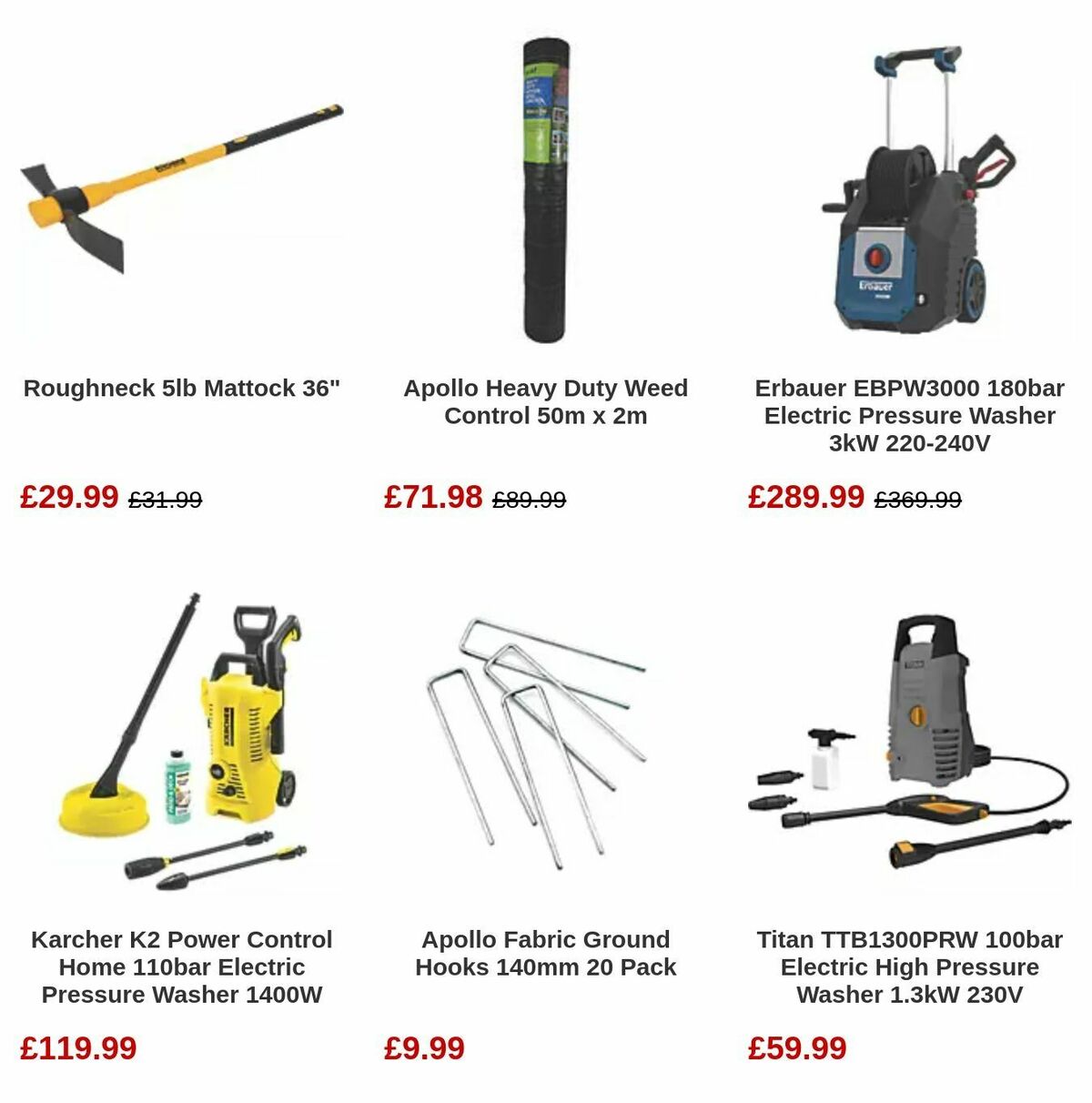 Screwfix Offers from 3 October