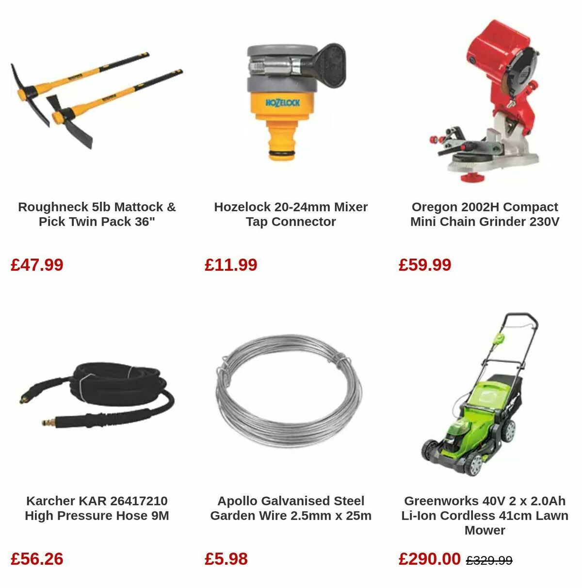 Screwfix Offers from 3 October