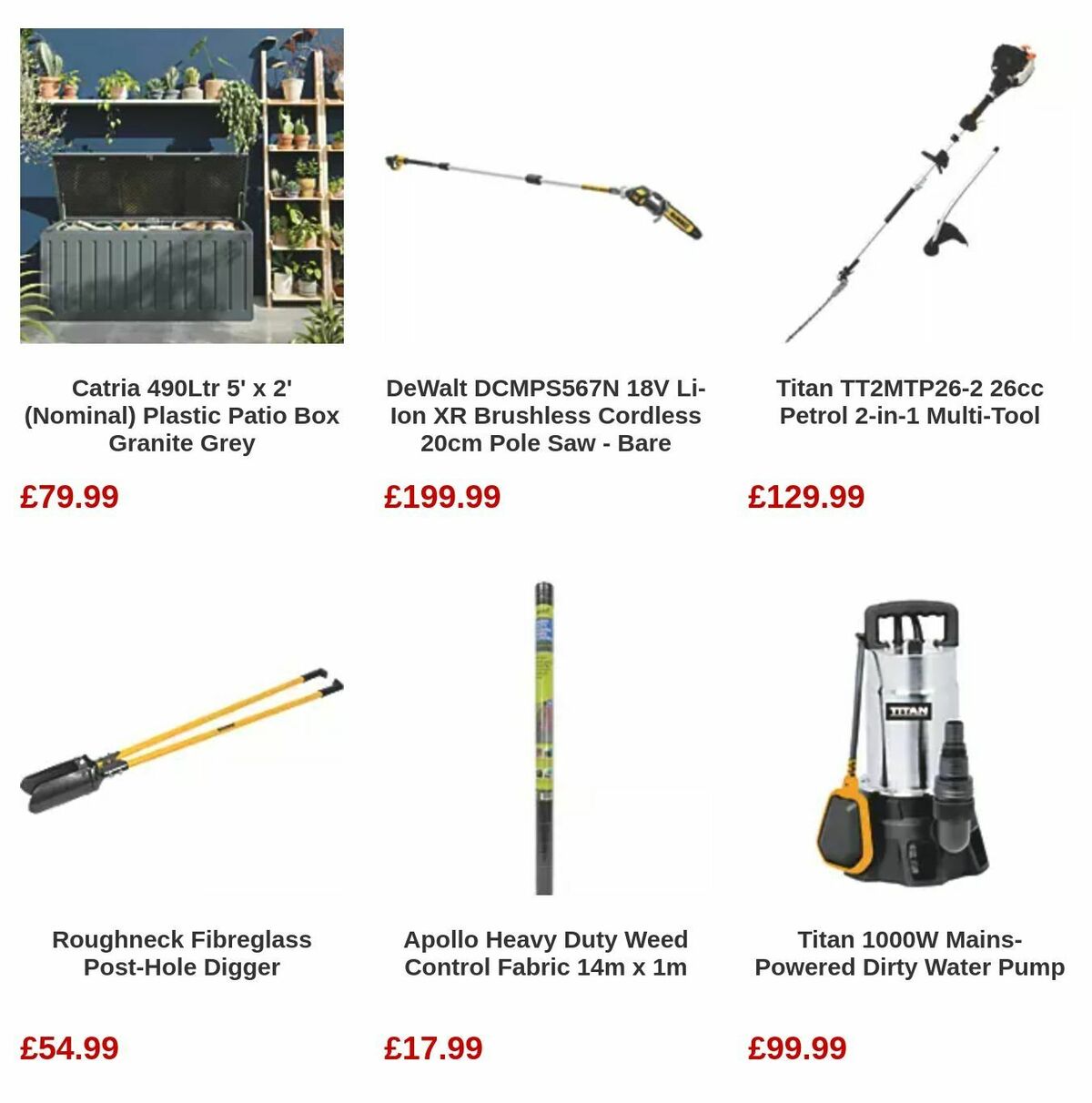 Screwfix Offers from 3 October