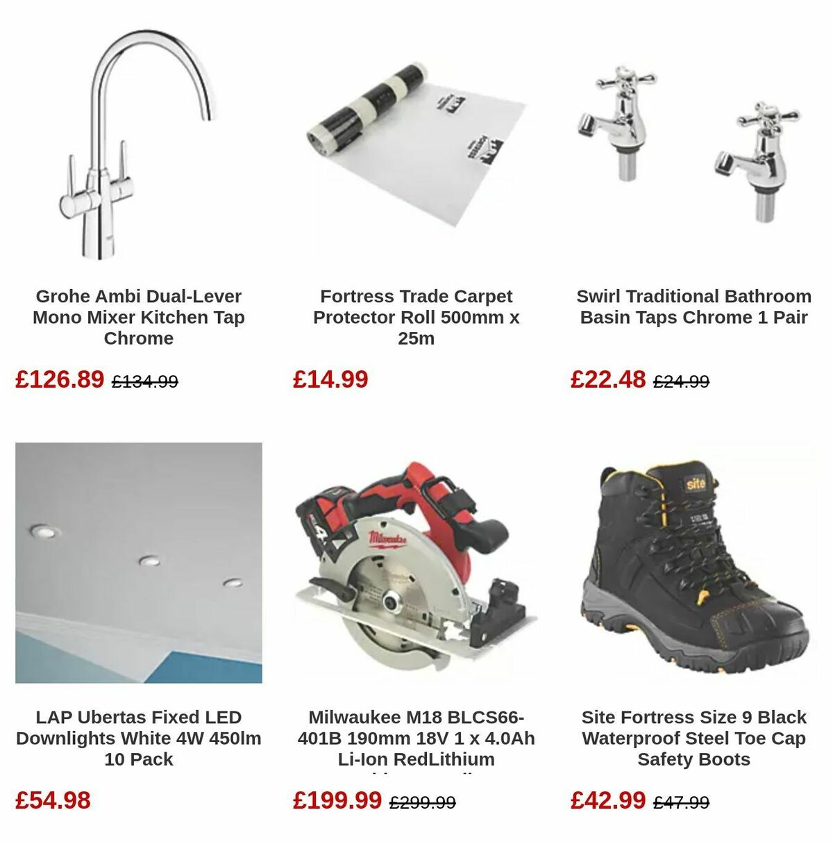 Screwfix Offers from 11 October