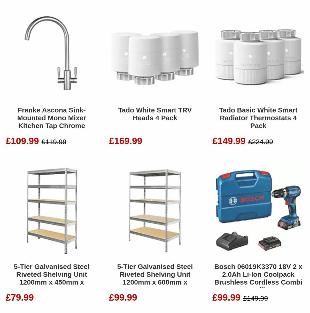 Screwfix Offers from 11 October